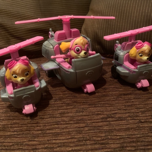 Lot of Paw Patrol Skye Rescue Skye's Rescue Helicopter Plane Sky Paw Patrol - Picture 1 of 12